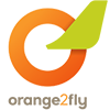 Orange2Fly logotype